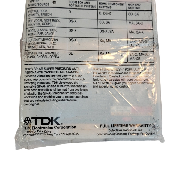 TDK SA100 100 Min 2 Pac NIP With Bonus Basf Extra1 NIP 90 Min - Picture 10 of 10
